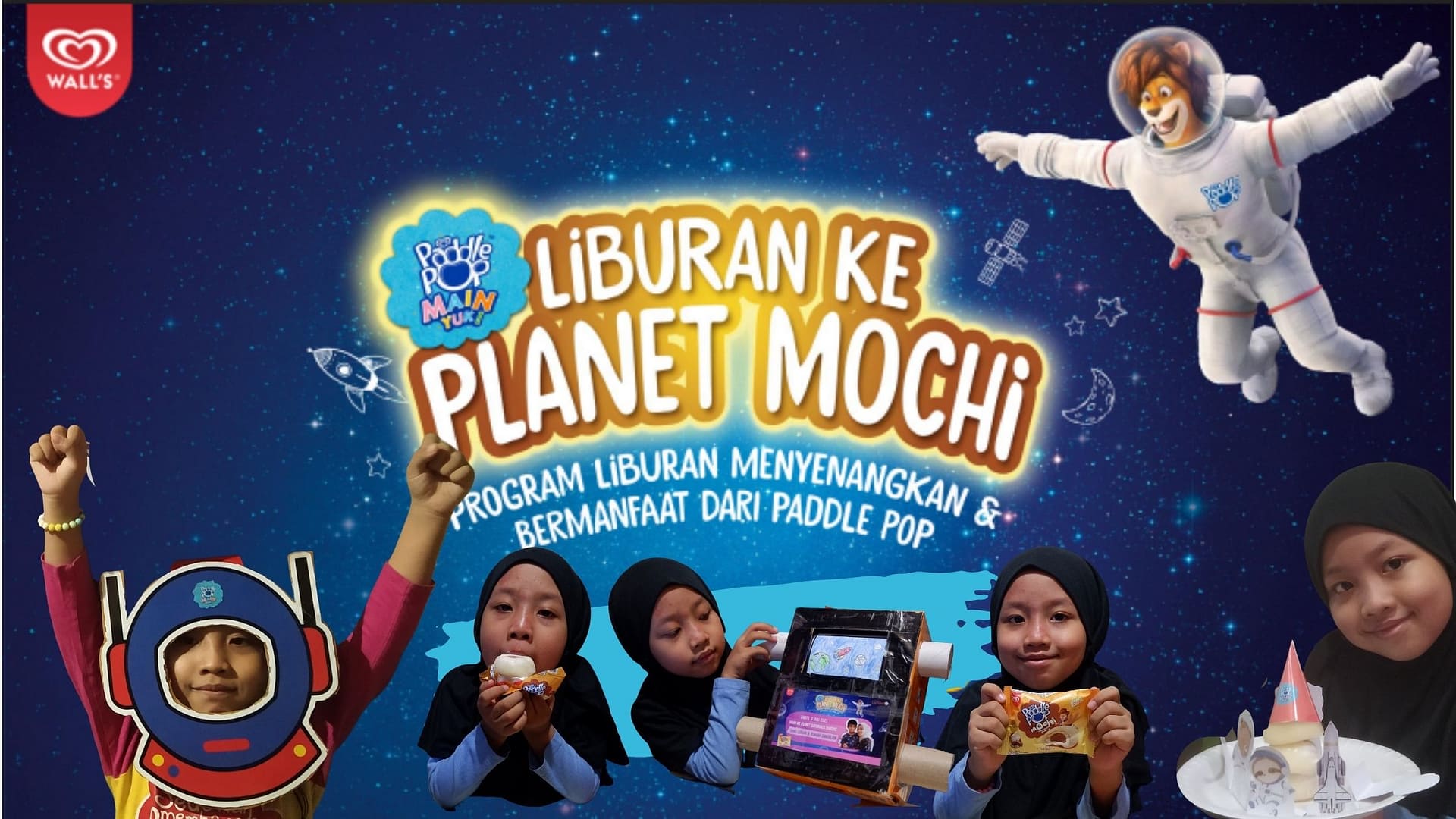 Cerita Seru Liburan ke Planet Mochi bersama Paddle Pop Mochi