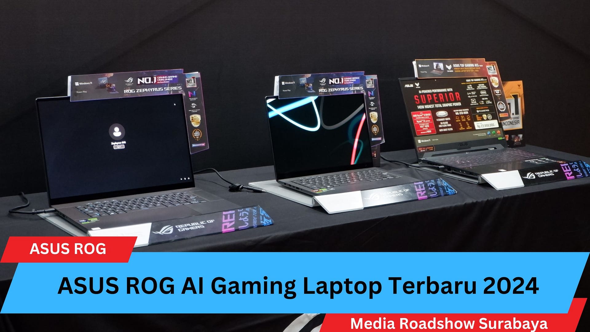 √ROG AI Gaming Laptop Terbaru 2024