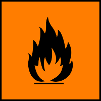 Lambang Flammable