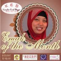 Emak of The Month September 2013