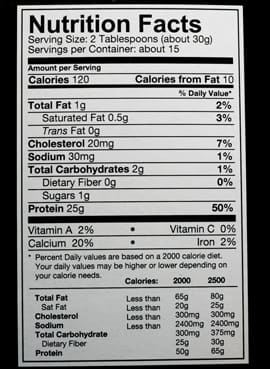 baca label kemasan makanan supaya tidak salah beli