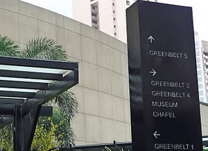 Greenbelt, The Exclusive Shopping Mall