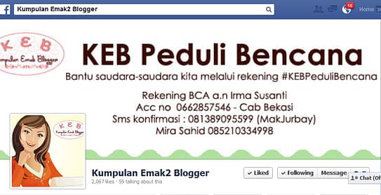 Fanspage KEB
