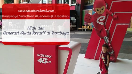 Kampanye Smartfren #Generasi4G Hadirkan Nidji dan Generasi Muda Kreatif di Surabaya