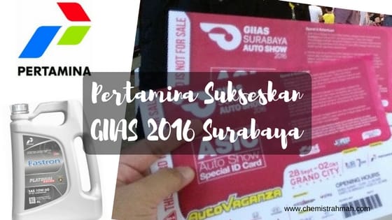 Pertamina Sukseskan GIIAS 2016 Surabaya