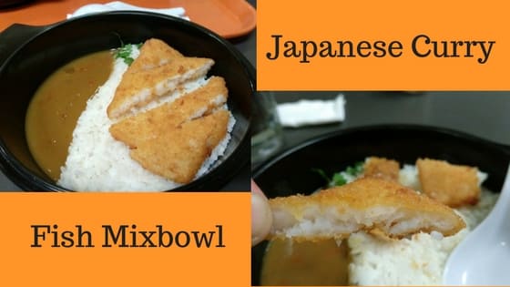 Japanese Curry Fish Mixbowl