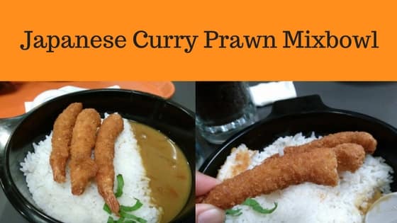 Japanese Curry Prawn Mixbowl