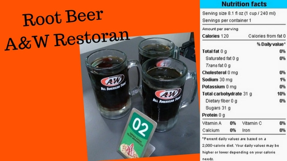 Root Beer A&W Restoran