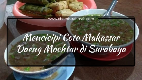 Coto Makassar Daeng Mochtar di Surabaya