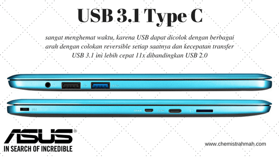 USB 3.1 Type C ASUS E202