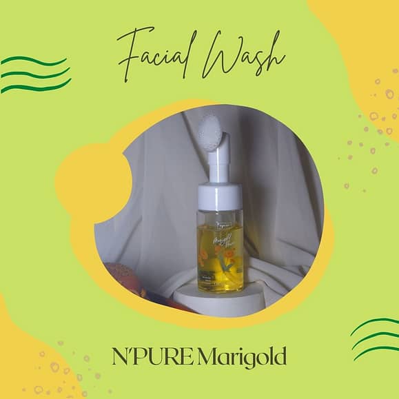 N'PURE Marigold Flower Face Wash