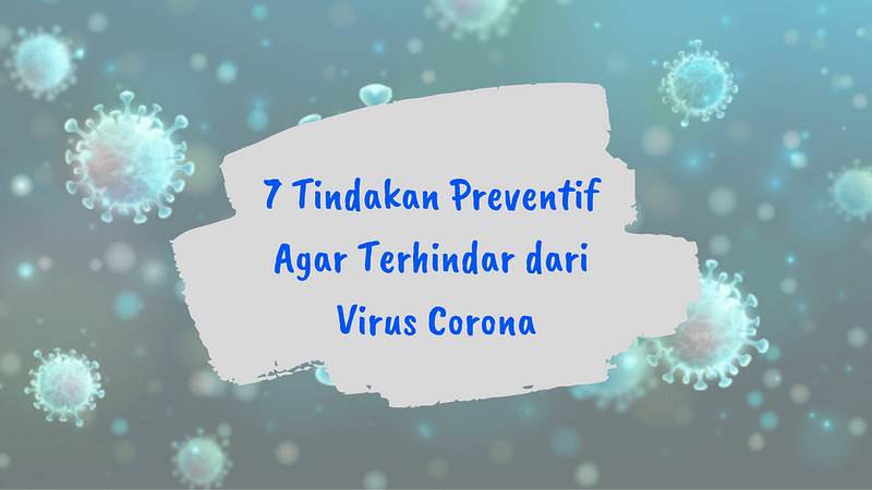 tindakan preventif cegah virus corona