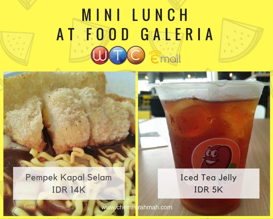 Mini Lunch at Food Galeria